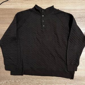 Eddie Bauer Men’s 1/4 Button‎ Pullover Size XL